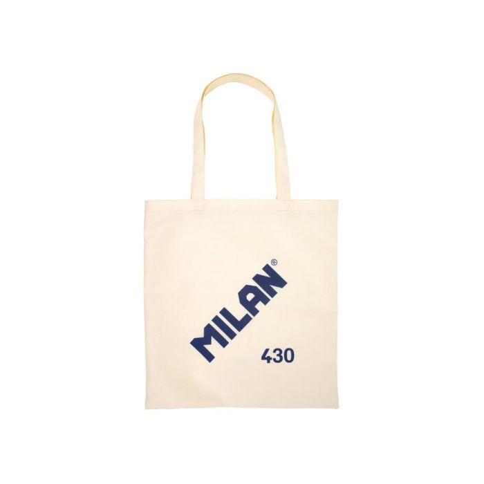 Milan Bolsa De Mano Tote Bag Since 1918 Beige