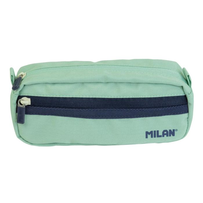 Milan portatodo rectangular 2 cremalleras serie 1918 verde