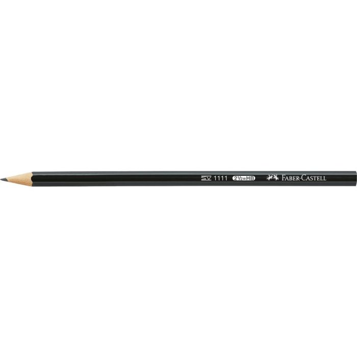 Lapices De Grafito Faber Castell Blackmatt 1111 Hb 12 unidades