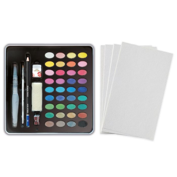Set de Pinturas Acuarela Alpino Color Experience 42 Piezas Multicolor 2 Set de Pinturas Acuarela Alpino Color Experience 42 Piezas Multicolor 2