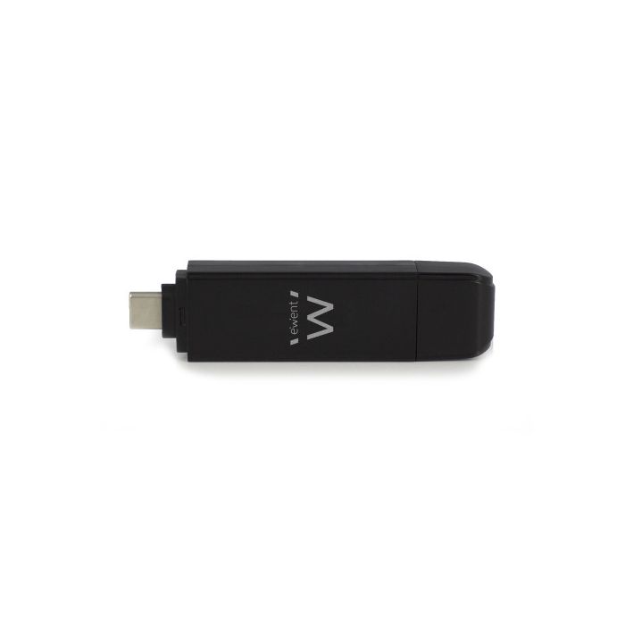 Ewent EW1075 lector de tarjeta USB 3.2 Gen 1 (3.1 Gen 1) Type-A/Type-C Negro 2