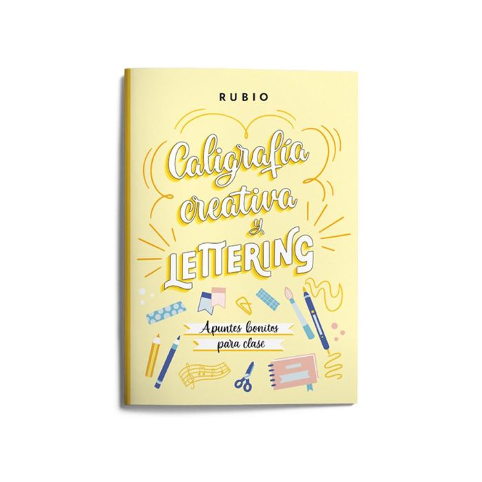 Cuaderno Rubio Lettering Caligrafia Creativa Apuntes Bonitos Para Clase