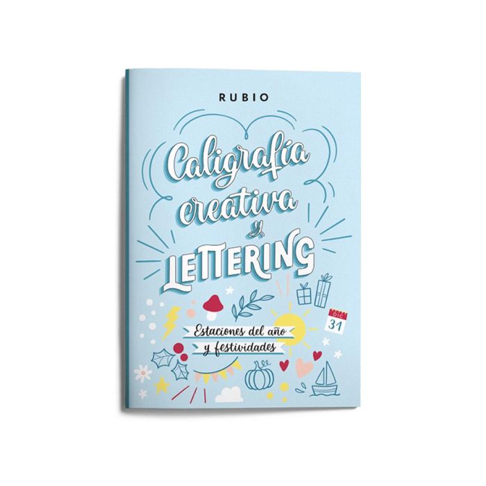 Cuaderno Rubio Lettering Caligrafia Creativa Estaciones Del Año Y Festividades