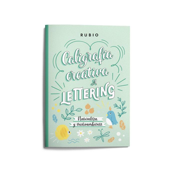 Cuaderno Rubio Lettering Caligrafia Creativa Naturaleza Y Medio Ambiente