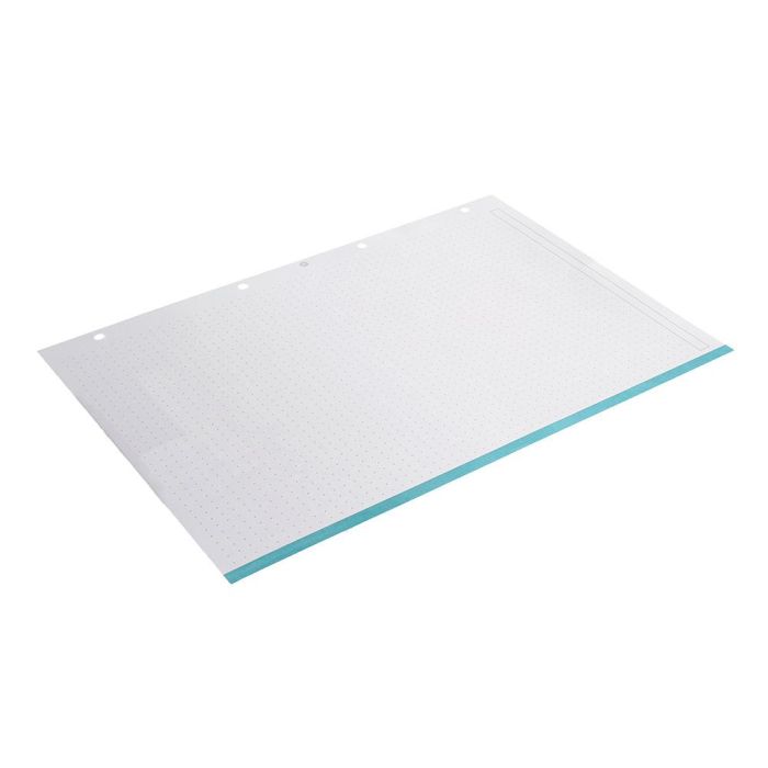 Recambio Liderpapel Antartik Dots A4 100 Hojas 90 gr-M2 Rayado Puntos 4 Taladros Bandas De 5 Colores 6