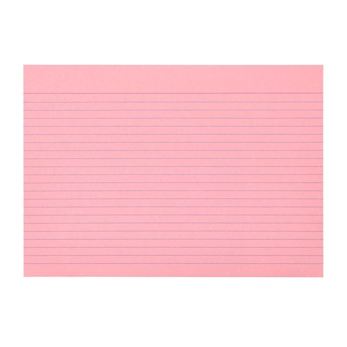 Tarjeta Liderpapel Para Estudiar Rayada Cartulina De Colores 170 gr-M2 160x220 mm Paquete De 200 Unidades 7