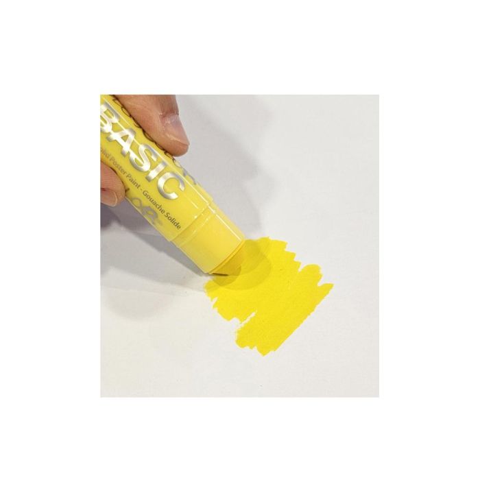 Tempera Solida Playcolor Basic One 10 gr Amarillo Caja De 12 Unidades 1