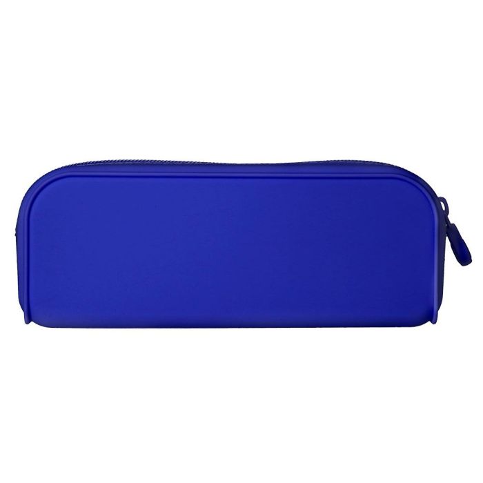 Bolso Escolar Portatodo Antartik Silicona Rectangular 185x50X75 mm Color Azul Oscuro 1