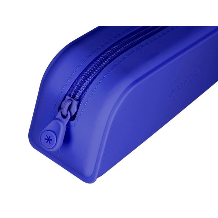 Bolso Escolar Portatodo Antartik Silicona Rectangular 185x50X75 mm Color Azul Oscuro 5