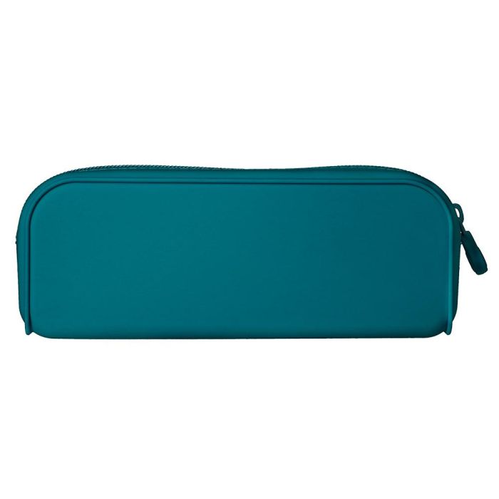 Bolso Escolar Portatodo Antartik Silicona Rectangular 185x50X75 mm Color Azul Turquesa 1