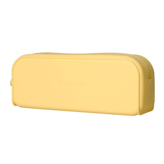 Bolso Escolar Portatodo Antartik Silicona Rectangular 185x50X75 mm Color Amarillo 2