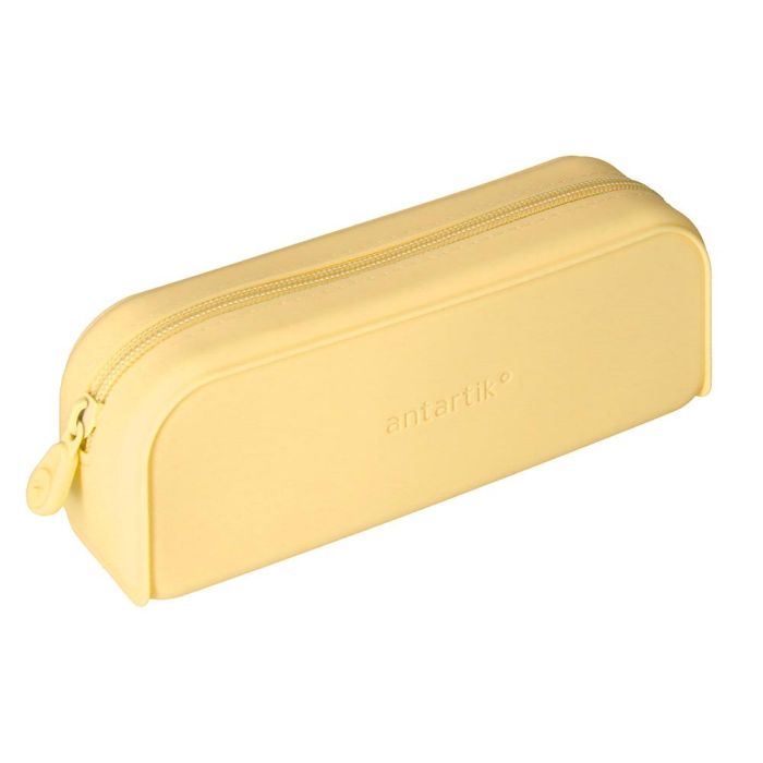 Bolso Escolar Portatodo Antartik Silicona Rectangular 185x50X75 mm Color Amarillo 3