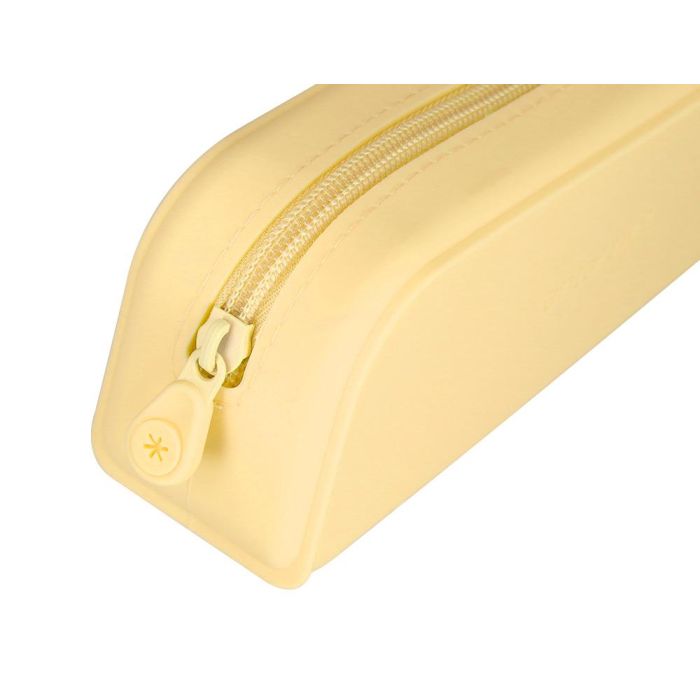 Bolso Escolar Portatodo Antartik Silicona Rectangular 185x50X75 mm Color Amarillo 5