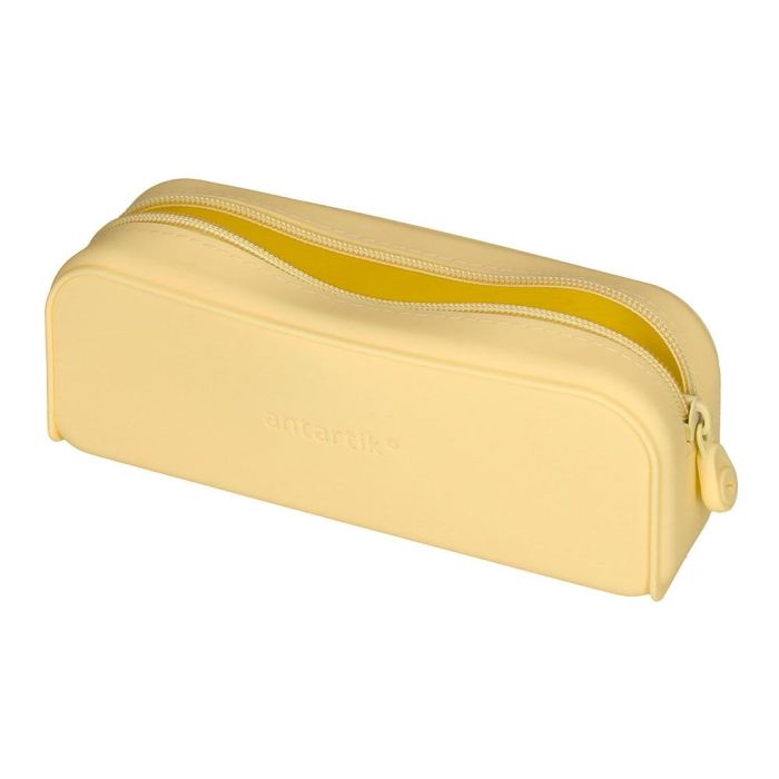 Bolso Escolar Portatodo Antartik Silicona Rectangular 185x50X75 mm Color Amarillo 6