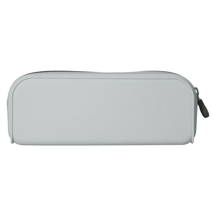 Bolso Escolar Portatodo Antartik Silicona Rectangular 185x50X75 mm Color Gris 1