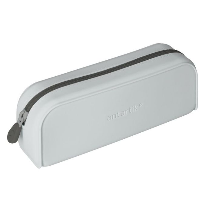 Bolso Escolar Portatodo Antartik Silicona Rectangular 185x50X75 mm Color Gris 3