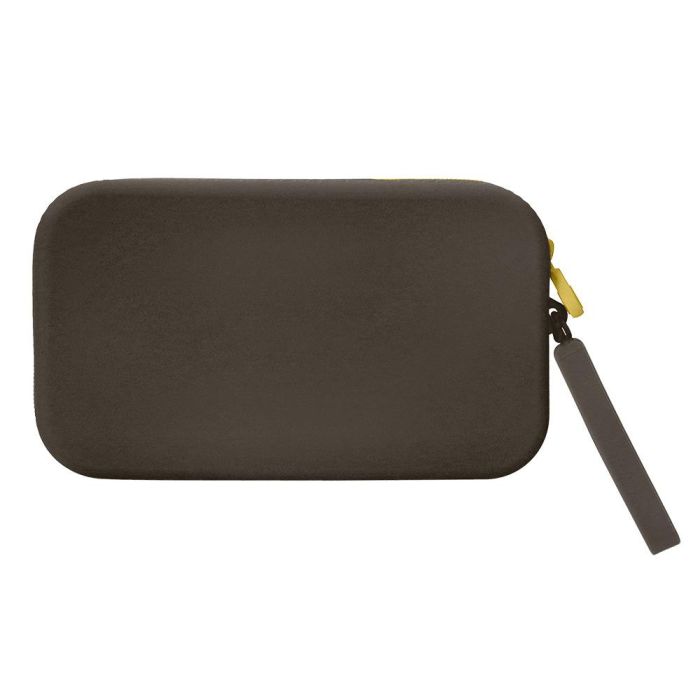 Bolso Escolar Portatodo Antartik Silicona Rectangular Plano Con Asa 190x120X25 mm Color Negro 1