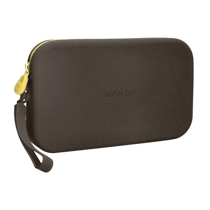 Bolso Escolar Portatodo Antartik Silicona Rectangular Plano Con Asa 190x120X25 mm Color Negro 2