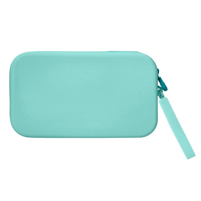 Bolso Escolar Portatodo Antartik Silicona Rectangular Plano Con Asa 190x120X25 mm Color Menta 1