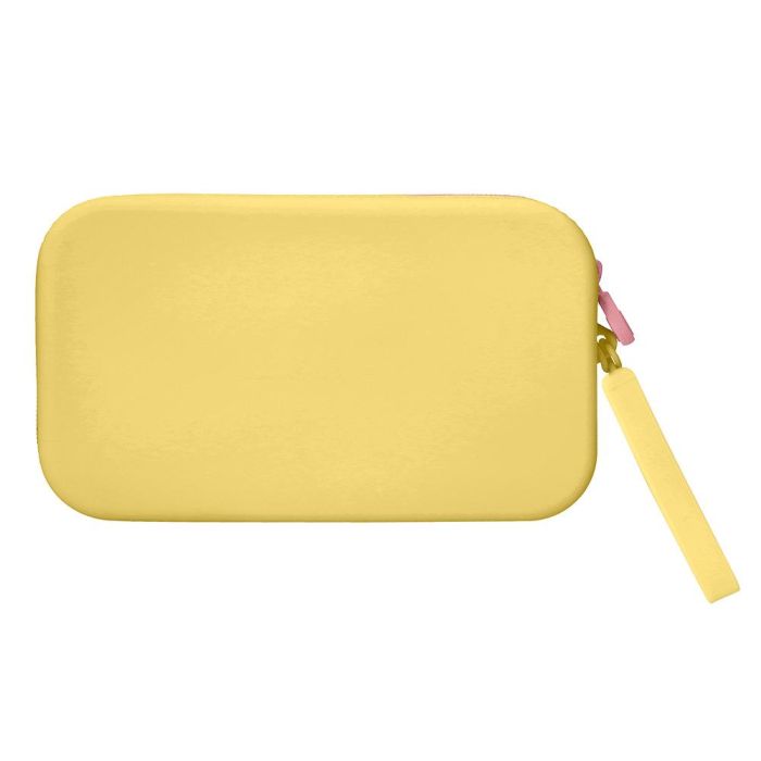 Bolso Escolar Portatodo Antartik Silicona Rectangular Plano Con Asa 190x120X25 mm Color Amarillo 1