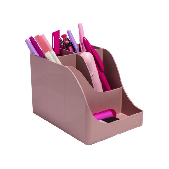 Organizador De Sobremesa Exacompta Skandi Color Rosa Viejo 155x119X109 mm 4