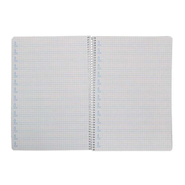 Cuaderno Espiral Liderpapel Di N A4 Pautaguia Tapa Dura 80H 90 gr Cuadro Pautado 5 mm Color Azul 5 unidades 6