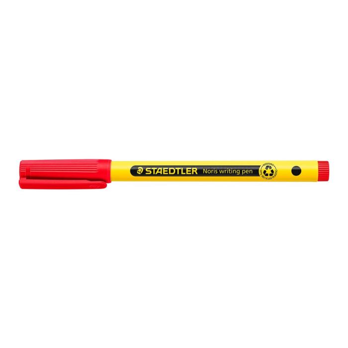 Rotulador Staedtler Noris Writing Pen 307 Tinta Base De Agua Punta Fina Trazo 0,6 mm Rojo 10 unidades 1