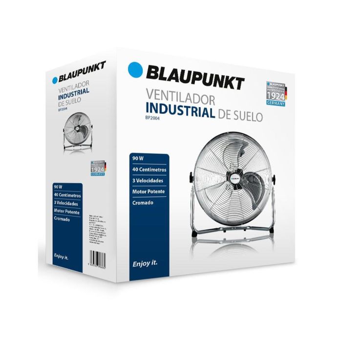 Ventilador de Suelo Blaupunkt BP2004/ 90W/ 3 Aspas 40cm/ 3 velocidades 2