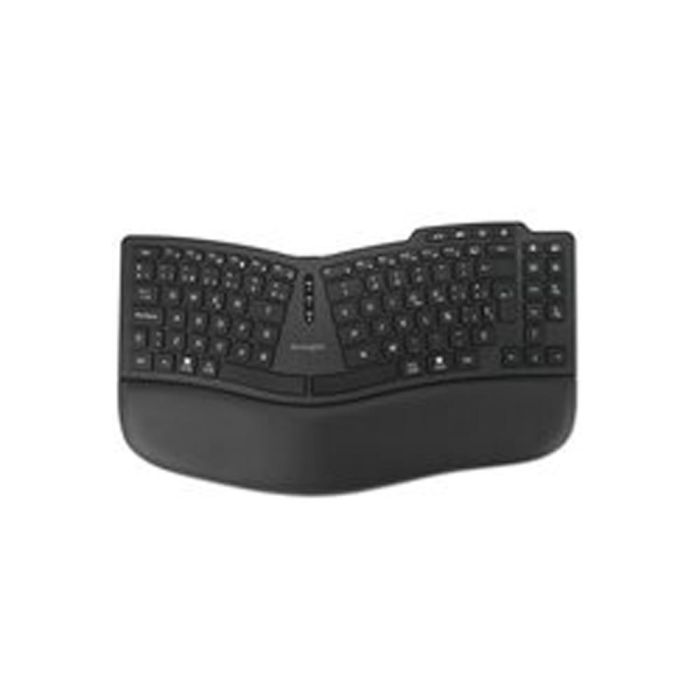 Teclado Kensington Pro Fit Ergo Kb675 Eq Tkl Ergonomico Inalambrico Color Negro 1