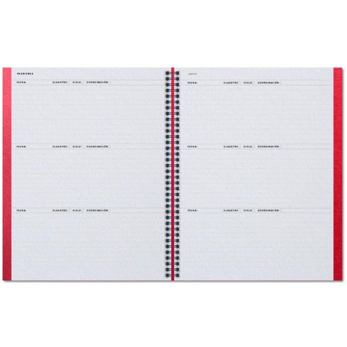 Cuaderno Aula Planner Additio Din A4 160 Paginas Plan Anual Y Mensual Con Programacion Y Evaluacion 7