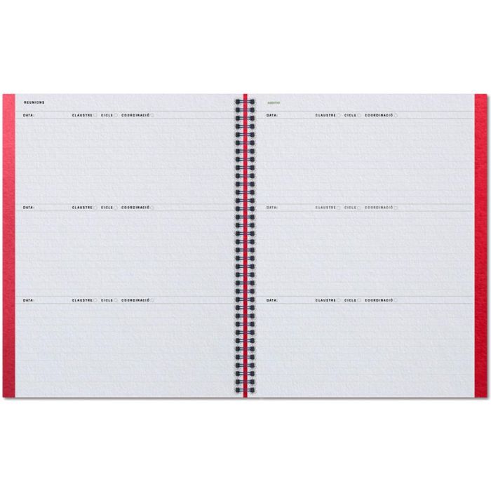 Cuaderno Aula Planner Additio Din A4 160 Paginas Plan Anual Y Mensual Con Programacion Y Evaluacion Catalan 7