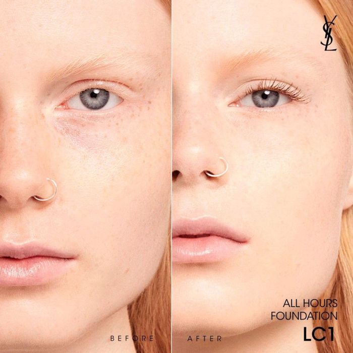 All hours foundation encre de peau #lc1 2