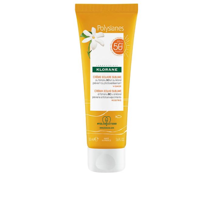 Polysianes monoï y tamanu bio crema solar sublime SPF50+ 50 ml