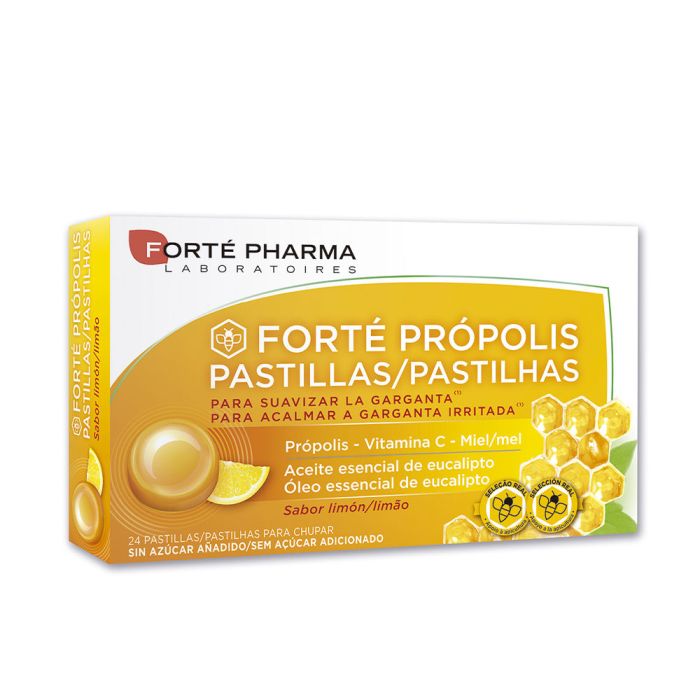 Forté própolis pastillas limón 24 u