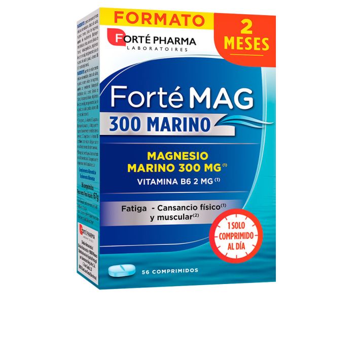 Forté magnesio marino fatiga, cansancio físico y muscular 300 mg