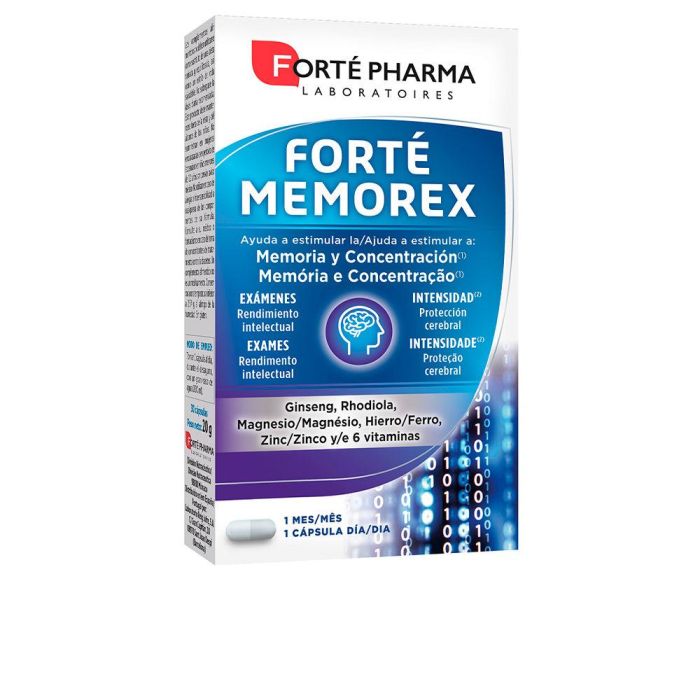 FORTÉ MEMOREX multivitaminas + eleuterococcus