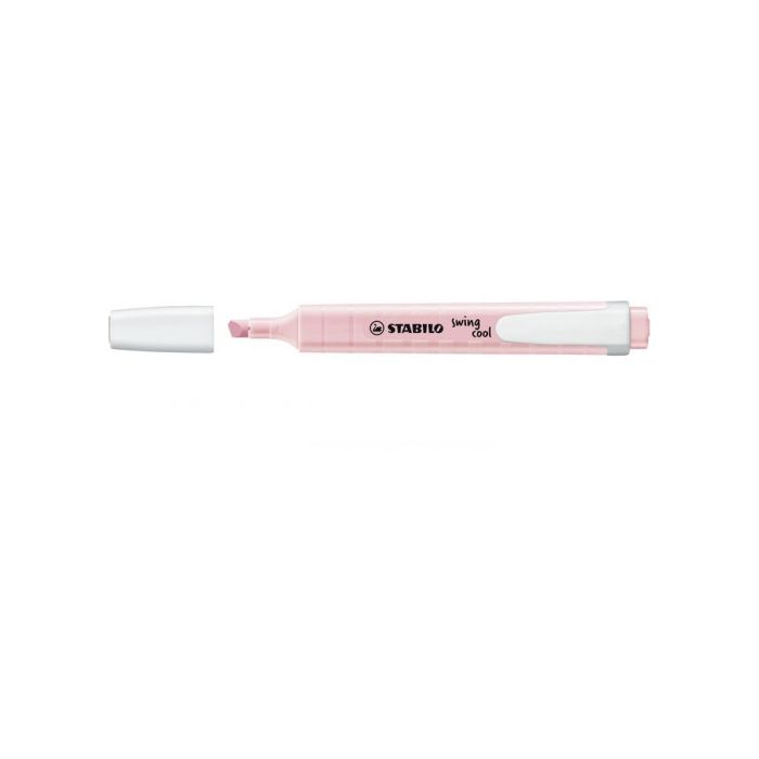 STABILO Marcador fluorescente Swing Cool Pastel rubor rosa