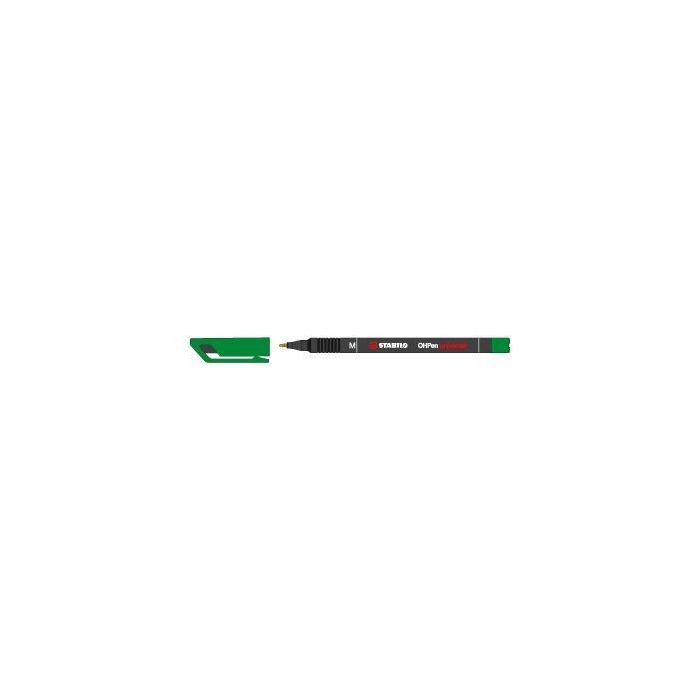Stabilo Marcador Permanente Ohpen Universal Punta Media 1.0 mm Verde