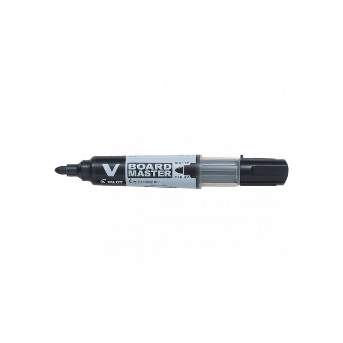 PILOT Marcador pizarra recargable Vboard Master Begreen punta conica trazo 2,3mm recargable negro PILOT Marcador pizarra recargable Vboard Master Begreen punta conica trazo 2,3mm recargable negro