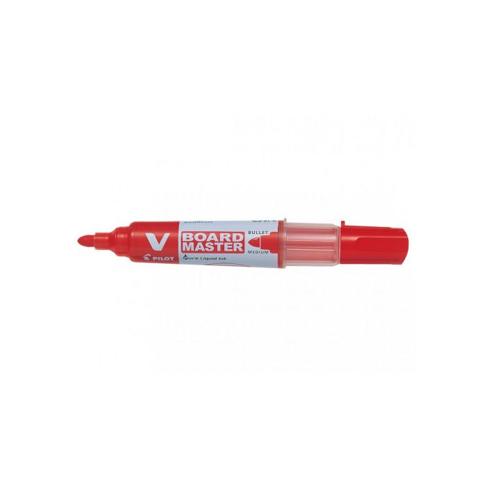 PILOT Marcador pizarra recargable Vboard Master Begreen punta conica trazo 2,3mm recargable rojo PILOT Marcador pizarra recargable Vboard Master Begreen punta conica trazo 2,3mm recargable rojo