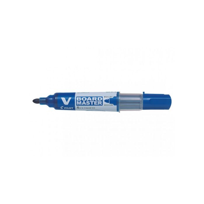 PILOT Marcador pizarra recargable Vboard Master Begreen punta conica trazo 2,3mm recargable azul PILOT Marcador pizarra recargable Vboard Master Begreen punta conica trazo 2,3mm recargable azul