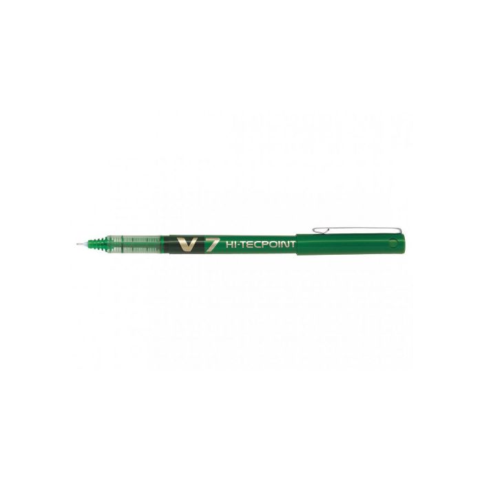 Pilot Roller Tinta Líquida V-7 Hi-Tecpoint Verde