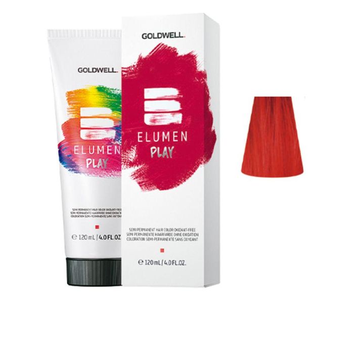 Goldwell ELUMEN PLAY coloración semipermanente sin oxidantes #red 120 ml Goldwell ELUMEN PLAY coloración semipermanente sin oxidantes #red 120 ml