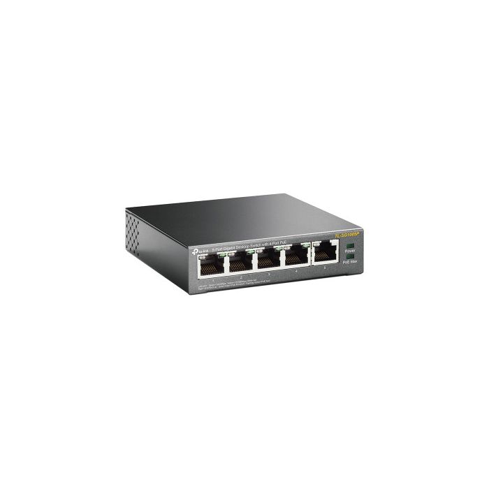 Switch de Sobremesa TP-Link TL-SG1005P LAN PoE Gris 1