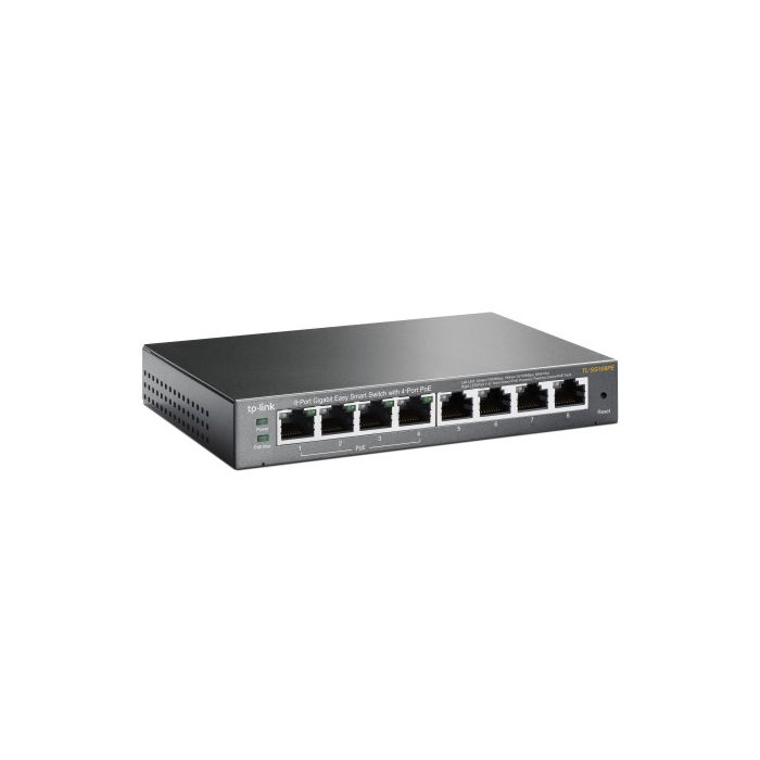 Switch de Sobremesa TP-Link NSWSSO0207 TL-SG108PE 8xGB 4xGB PoE 1