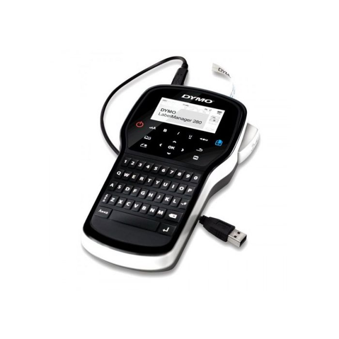 Dymo Etiquetadora - rotuladora electrónica label manager lm280 -12mm -teclado qwerty