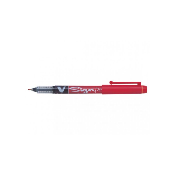 PILOT Rotulador Signpen punta fieltro fina trazo 0,6mm rojo PILOT Rotulador Signpen punta fieltro fina trazo 0,6mm rojo