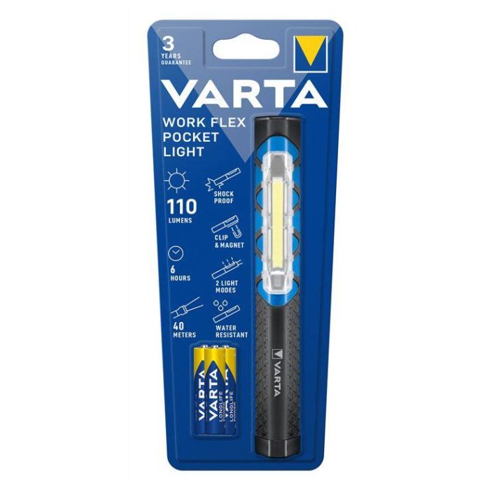 Linterna Varta Work Flex Pocket Light 1,5 W 110 Lm 3