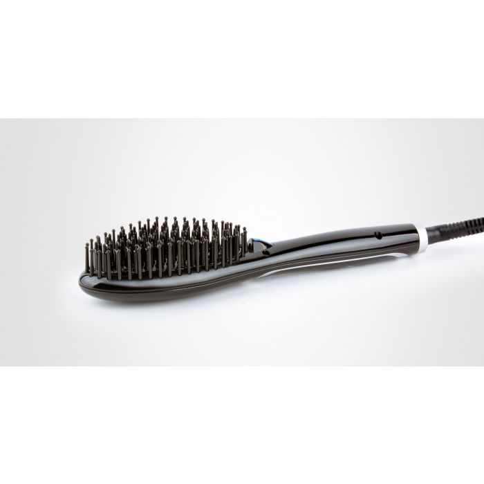 Cepillo Plancha Striking Ionic Pro Negro Perfect Beauty