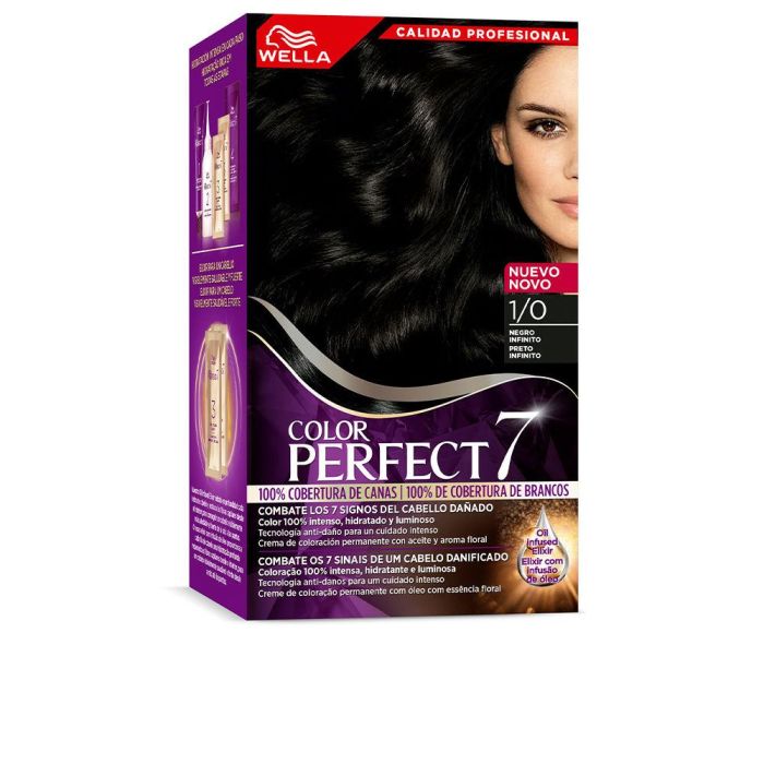 WELLA COLOR PERFECT 7 100% cobertura de canas